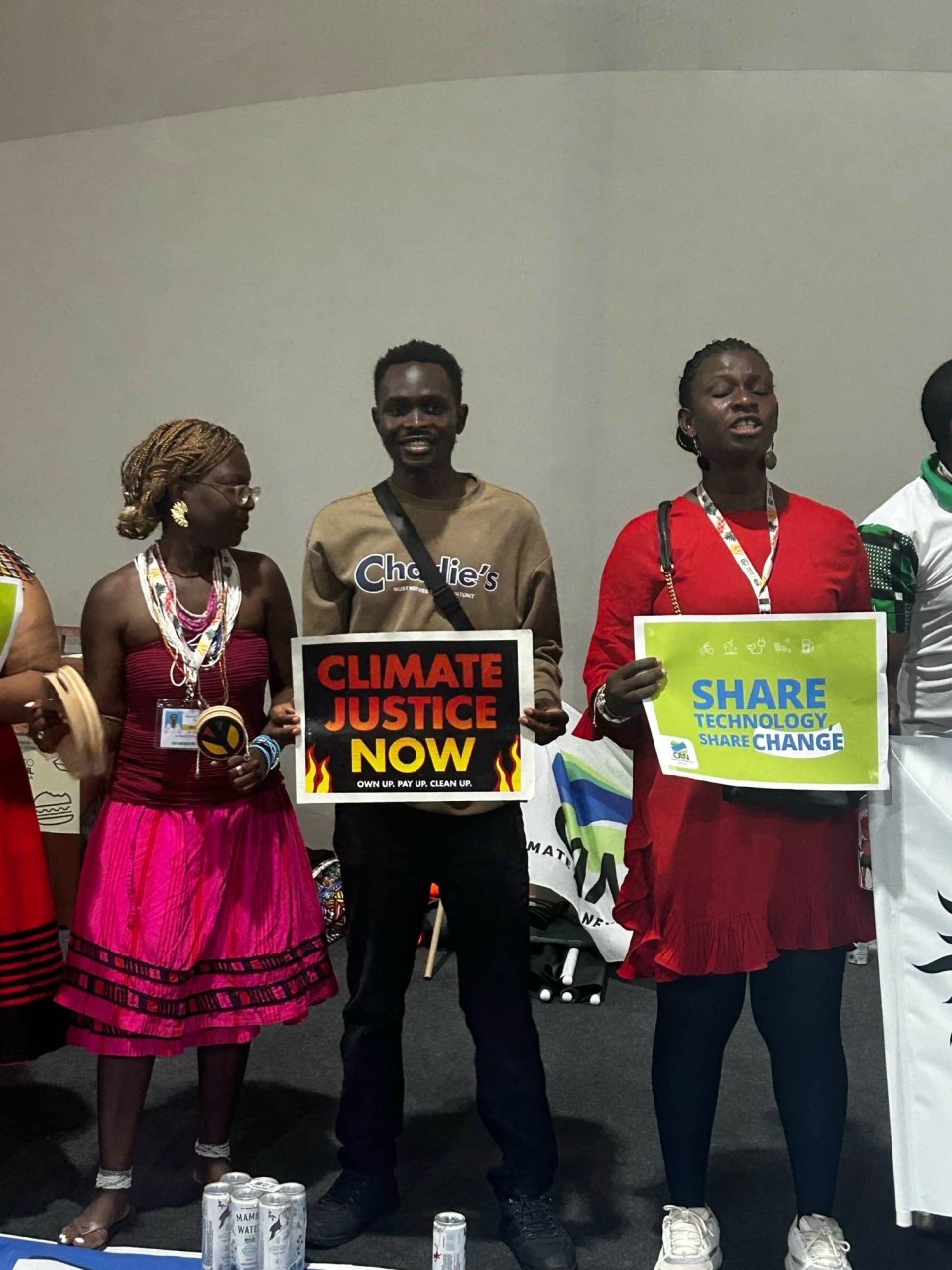 Solar panels in sunlight